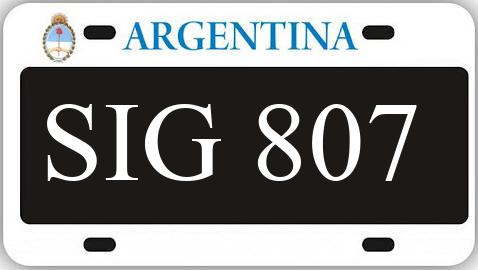 Patente SIG807