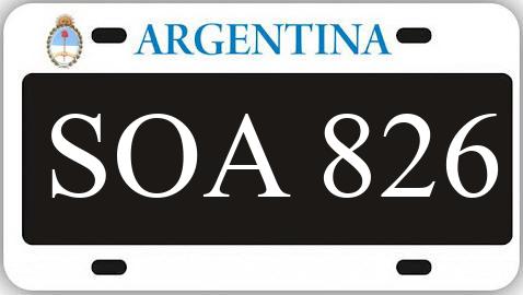 Patente SOA826