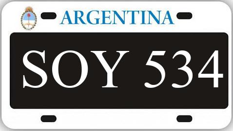 Patente SOY534