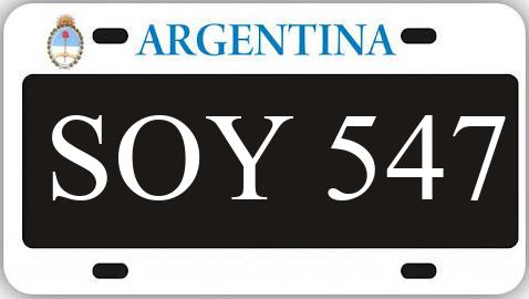 Patente SOY547