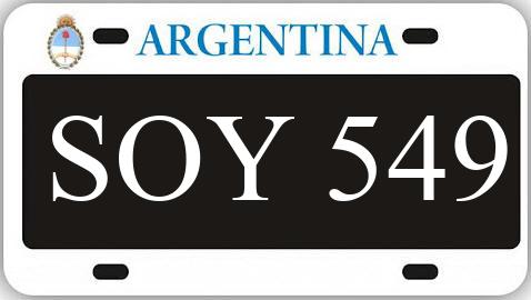 Patente SOY549