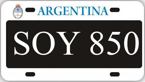 Patente SOY850