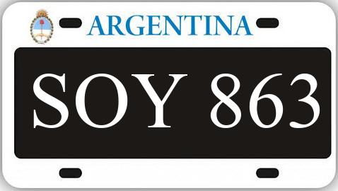 Patente SOY863