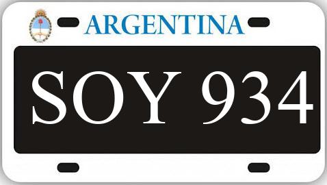 Patente SOY934