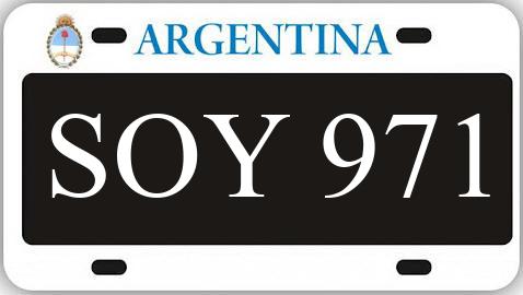 Patente SOY971