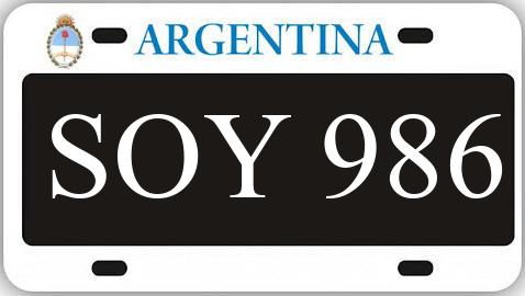 Patente SOY986