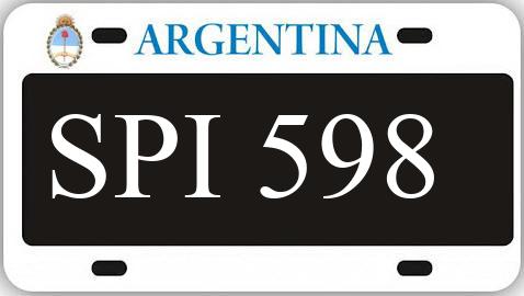 Patente SPI598