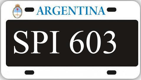 Patente SPI603