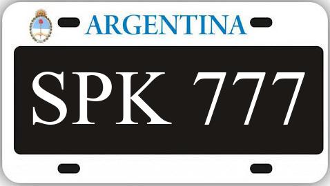 Patente SPK777