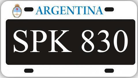 Patente SPK830