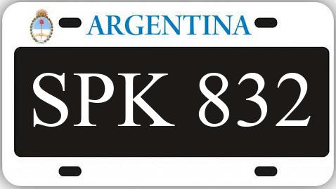 Patente SPK832