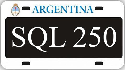 Patente SQL250