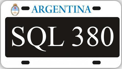 Patente SQL380