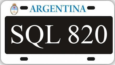 Patente SQL820