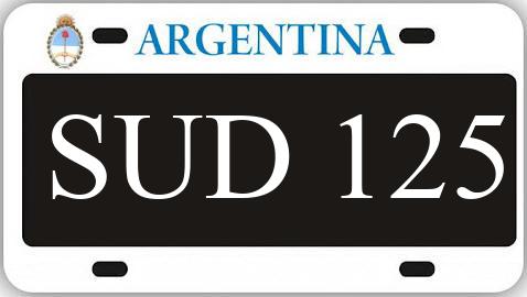 Patente SUD125