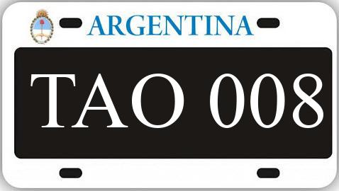 Patente TAO008