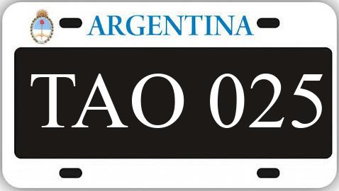 Patente TAO025