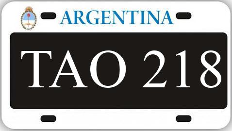 Patente TAO218