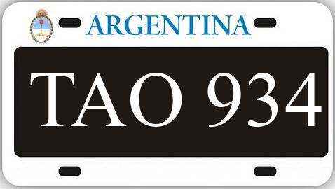 Patente TAO934