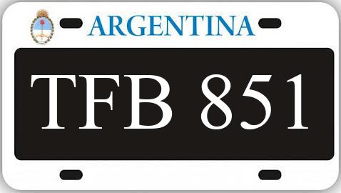 Patente TFB851