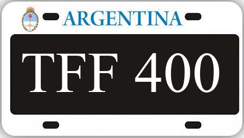 Patente TFF400