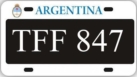 Patente TFF847
