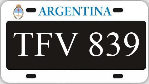 Patente TFV839