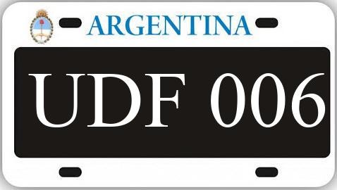 Patente UDF006