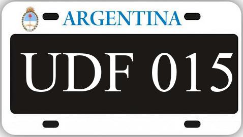 Patente UDF015