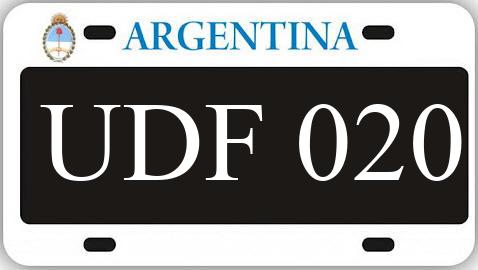 Patente UDF020