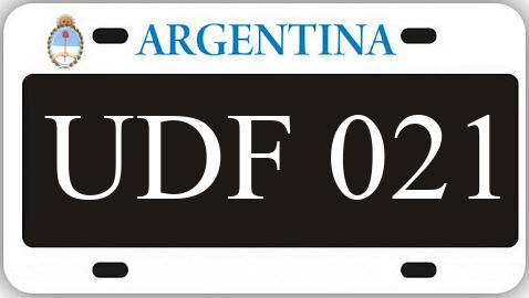 Patente UDF021