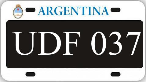 Patente UDF037