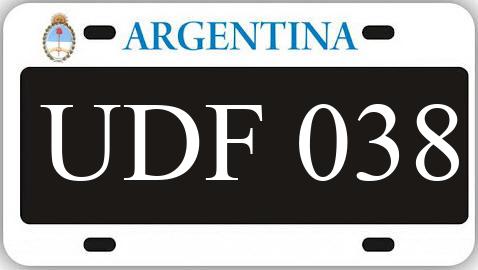 Patente UDF038