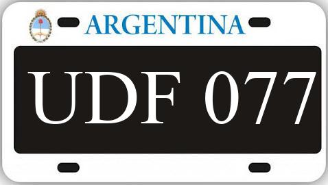 Patente UDF077