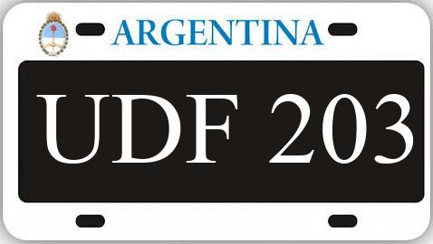 Patente UDF203
