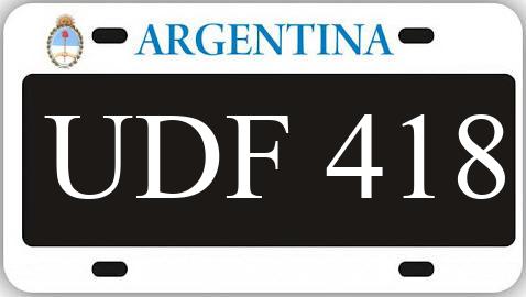Patente UDF418