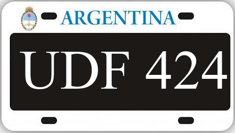 Patente UDF424