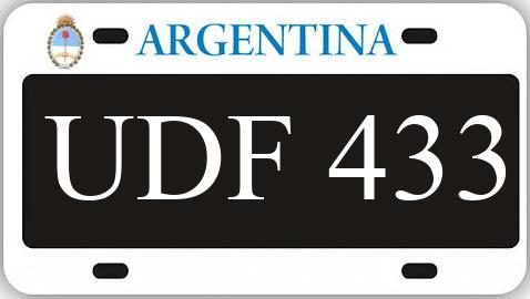 Patente UDF433