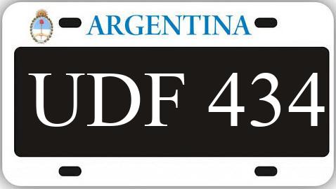 Patente UDF434