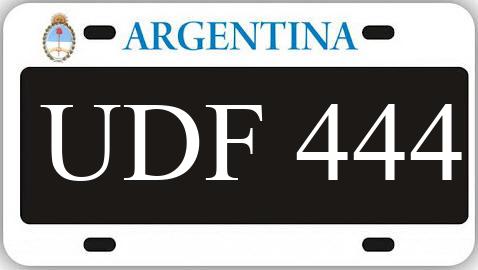Patente UDF444