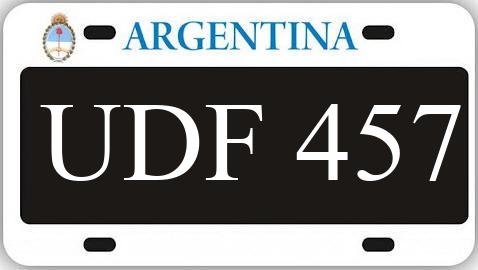 Patente UDF457