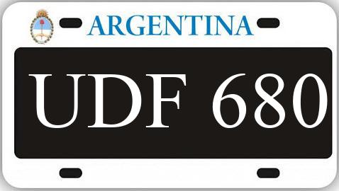 Patente UDF680