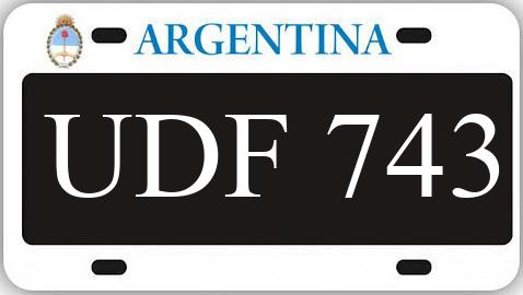Patente UDF743