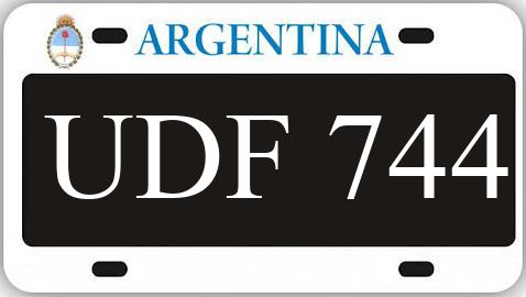 Patente UDF744