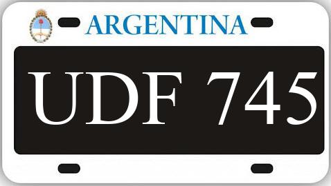 Patente UDF745