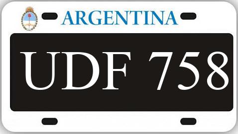 Patente UDF758