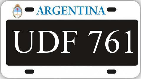 Patente UDF761