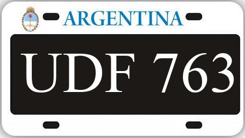 Patente UDF763
