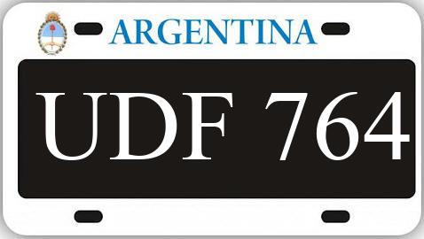 Patente UDF764