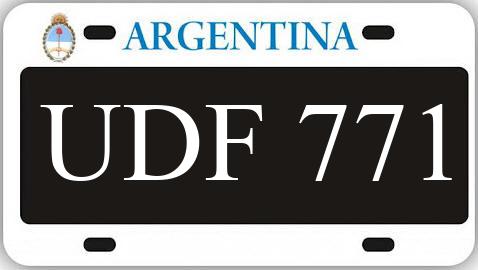 Patente UDF771
